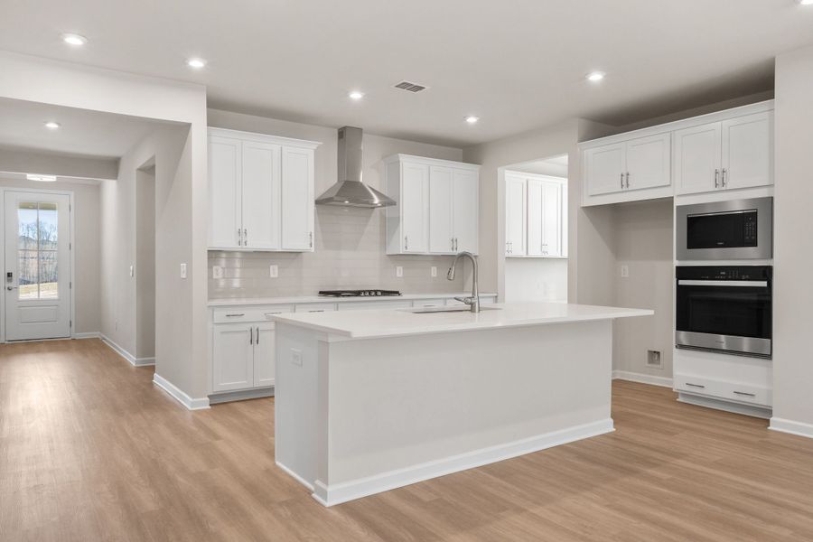 Representative furnished interior of a home built from the The Dawson C by Davidson Homes LLC in Kelly Preserve, Loganville (Image 5).