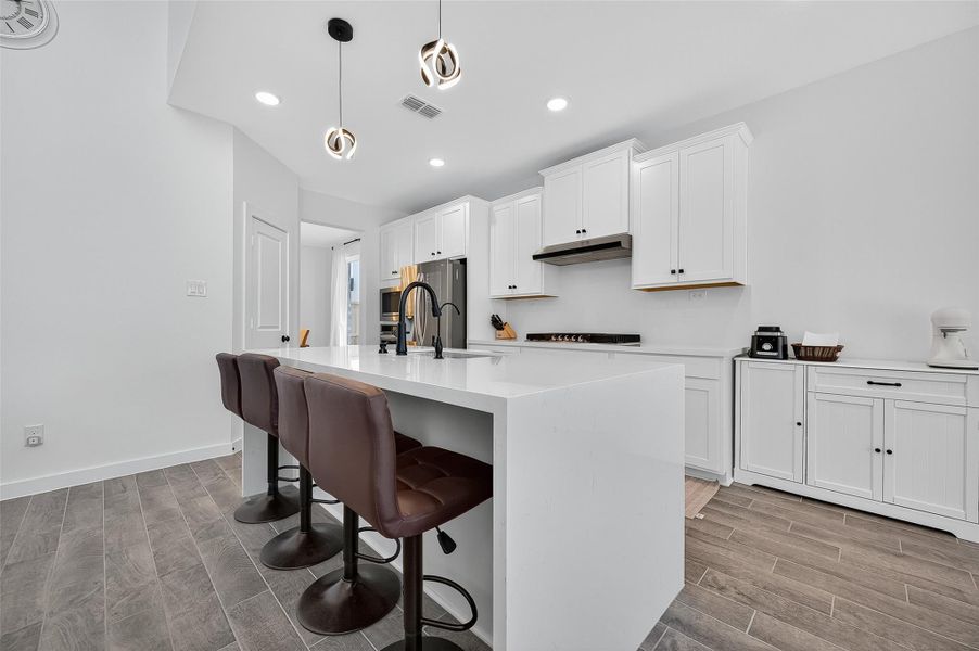 Furnished interior view inside a new home in , Richmond (Image 28). Furnished interior view inside a new home in , Richmond (Image 28).