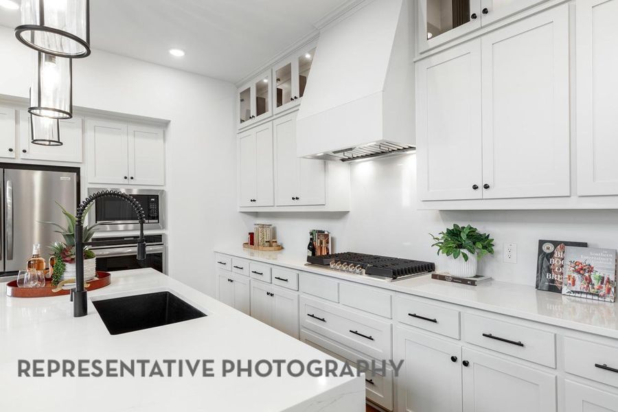 Furnished interior view inside a new home in Kresston, Montgomery (Image 28).