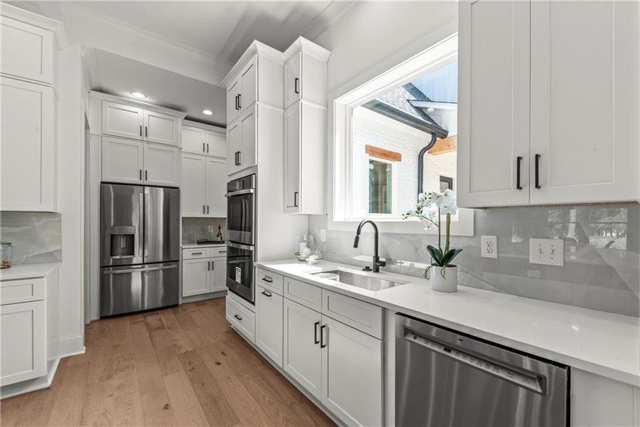 Furnished interior view inside a new home in , Greensboro (Image 44).