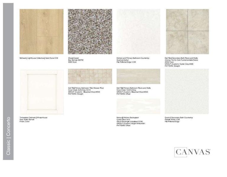 Design Selections. Home is under construction, selections subject to change. Design Selections. Home is under construction, selections subject to change.