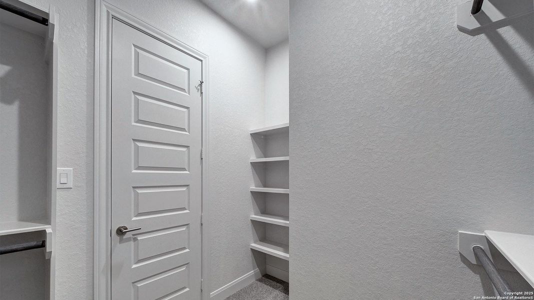 Furnished interior view inside a new home in Megan's Landing 1/2 Acre, Castroville (Image 18). Furnished interior view inside a new home in Megan's Landing 1/2 Acre, Castroville (Image 18).