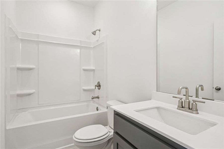 Furnished interior view inside a new home in Park Vue, Atlanta (Image 14). Furnished interior view inside a new home in Park Vue, Atlanta (Image 14).