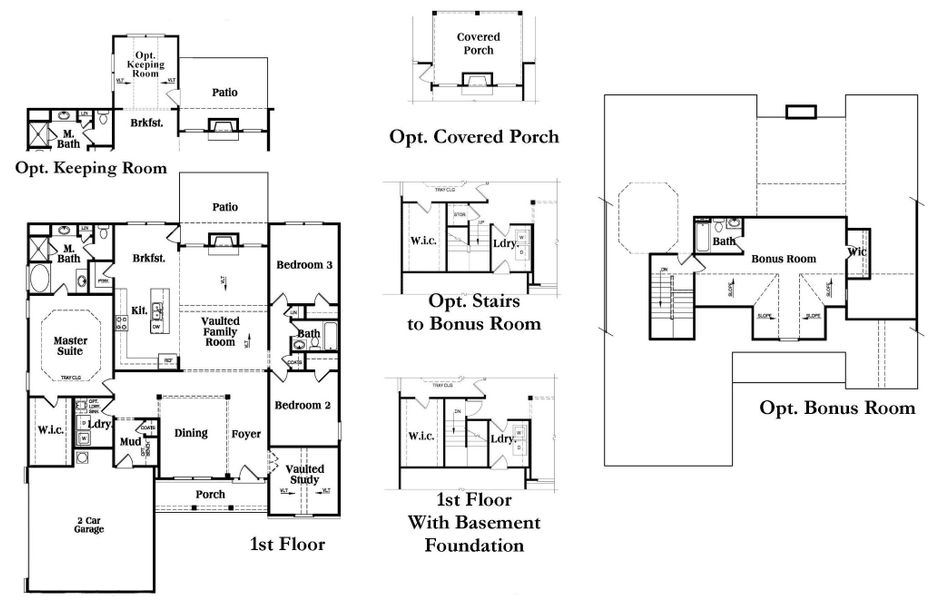 2D floor plan layout for the (GA)The Avondale | Side Entry by Reliant Homes in Alcovy Station, Covington, GA (Image 5). 2D floor plan layout for the (GA)The Avondale | Side Entry by Reliant Homes in Alcovy Station, Covington, GA (Image 5).