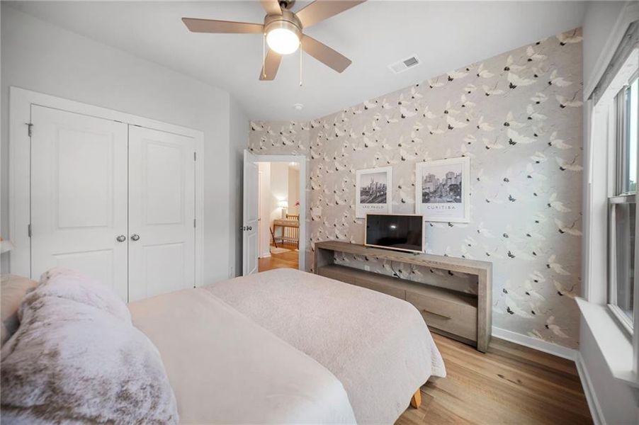 Furnished interior view inside a new home in Parkside at Mason Mill, Decatur (Image 31).