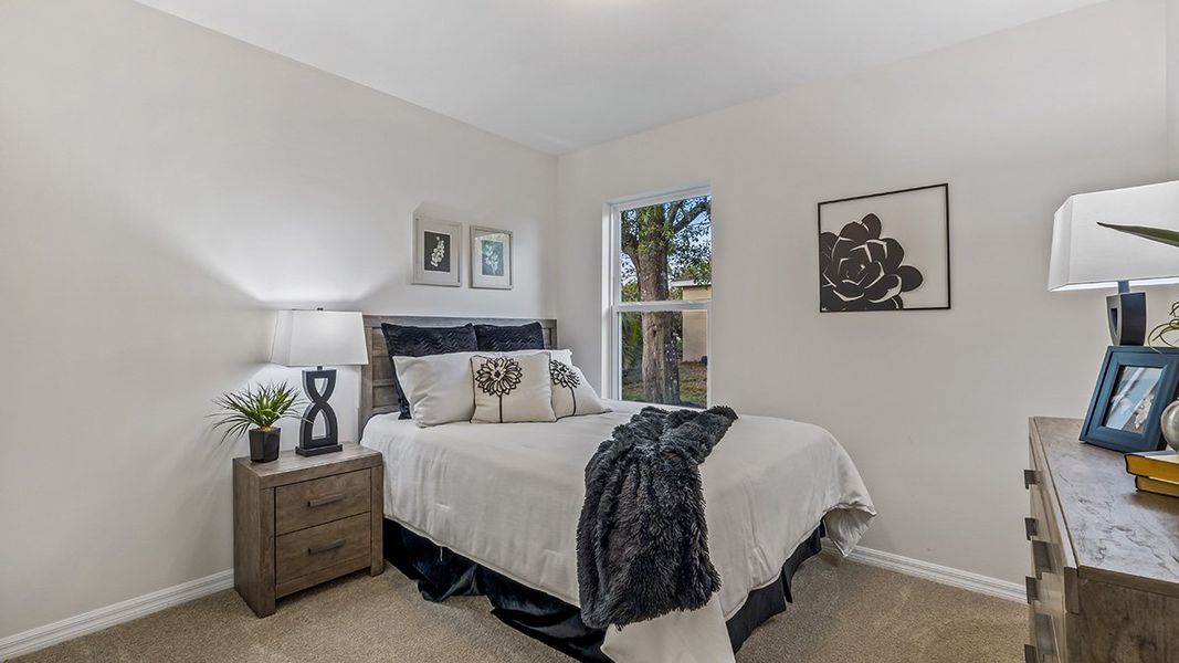 Representative furnished interior of a home built from the Cali by D.R. Horton in North Port - Express Series, North Port (Image 16).