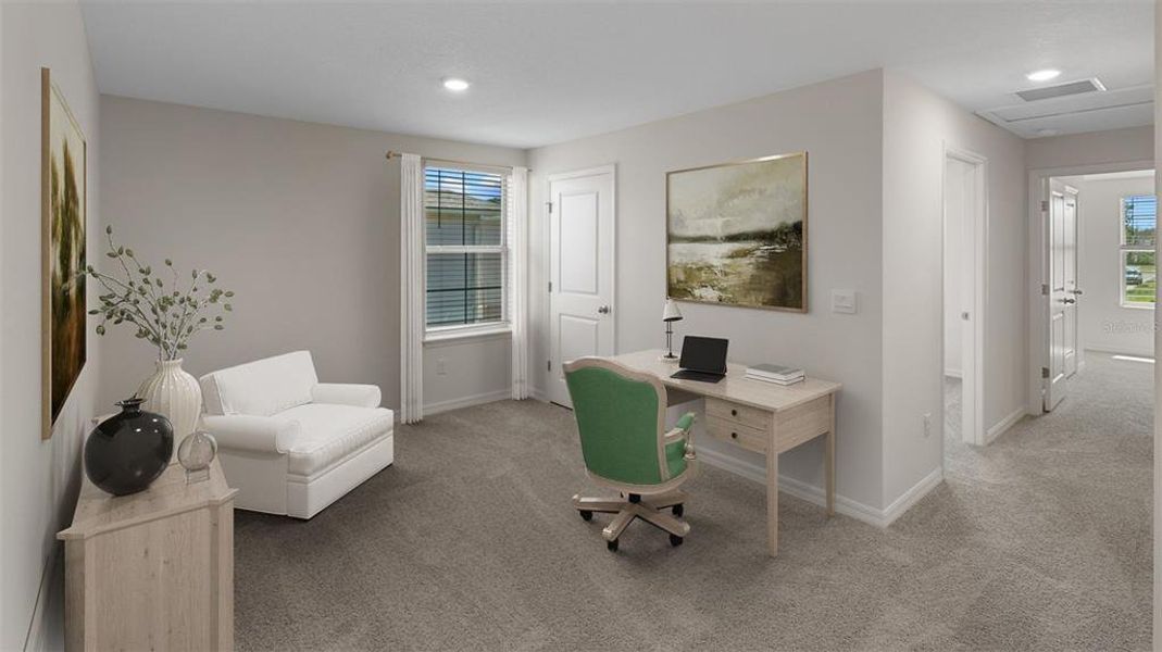 Furnished interior view inside a new home in Waterleigh, Winter Garden (Image 4).