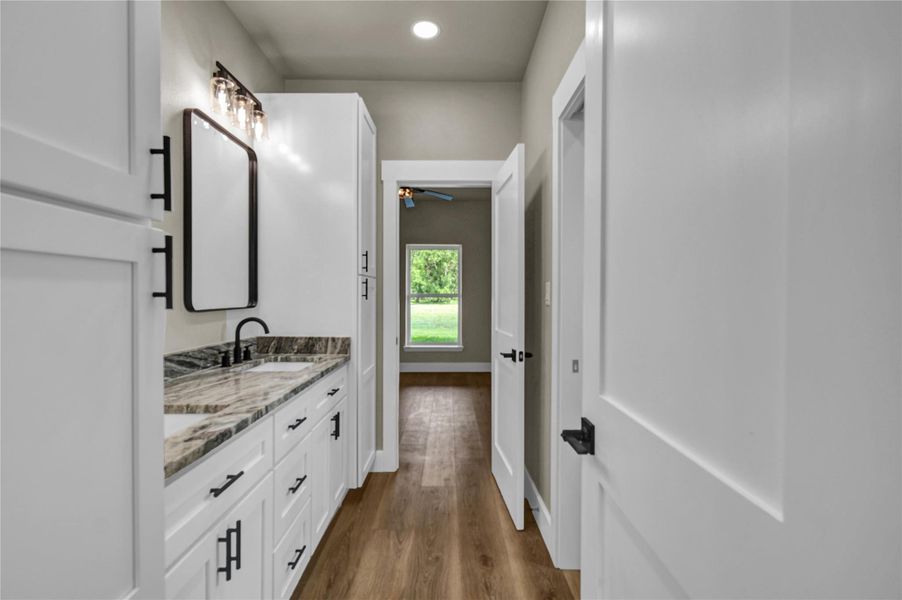 Furnished interior view inside a new home in , Angleton (Image 7).