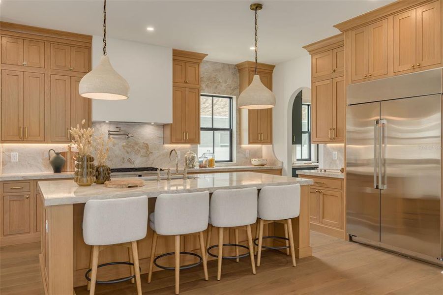 Furnished interior view inside a new home in , St. Petersburg (Image 17).
