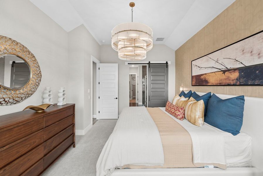 Representative furnished interior of a home built from the Oltorf by Scott Felder Homes in Foxbrook, Cibolo (Image 30).