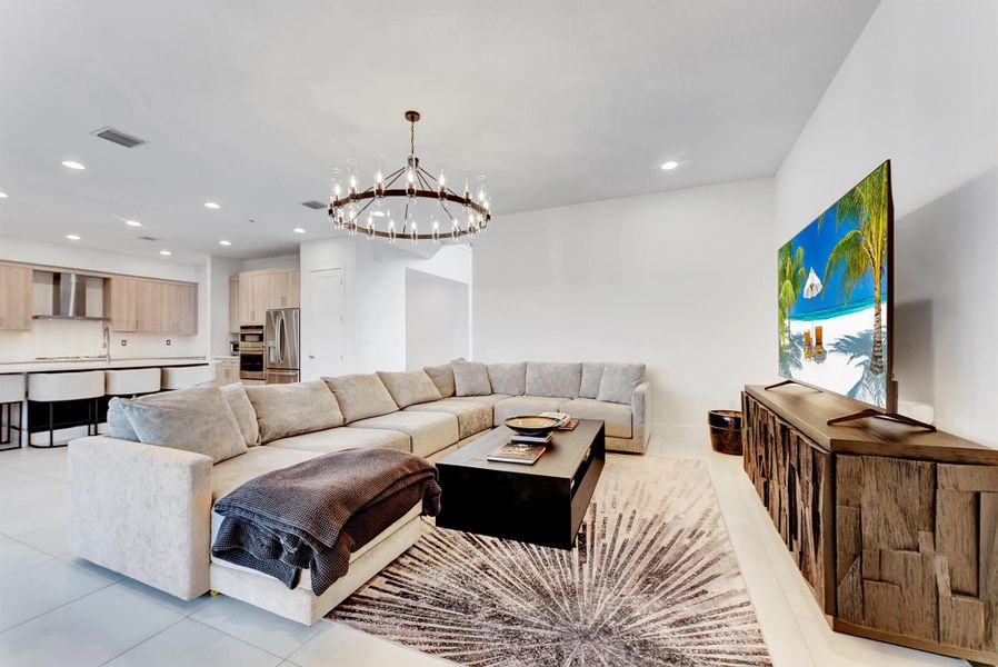Furnished interior view inside a new home in , Boca Raton (Image 15).