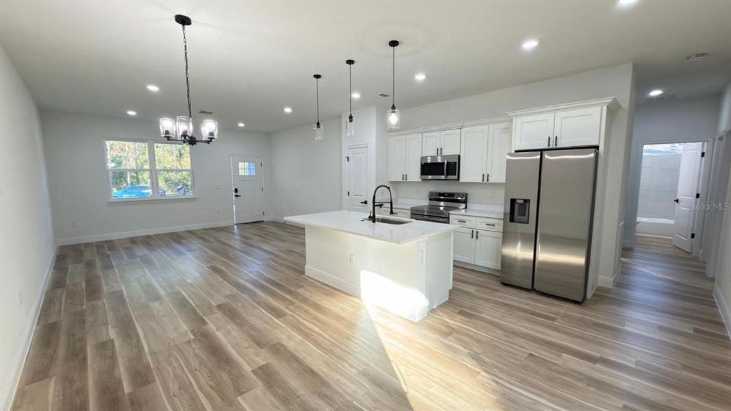 Furnished interior view inside a new home in , Citrus Springs (Image 8).
