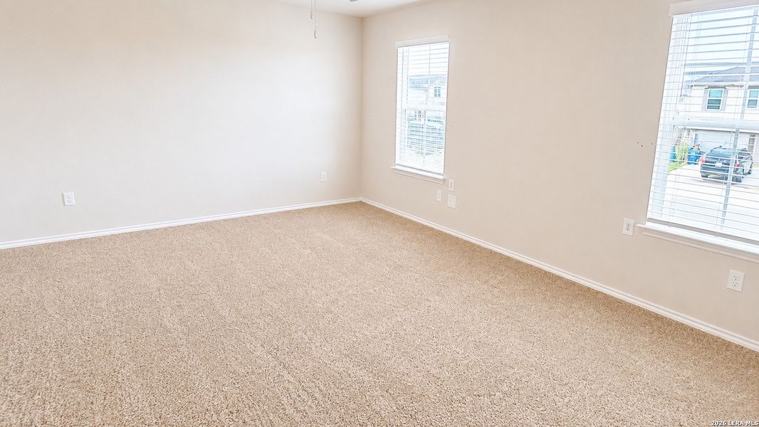 Spacious, unfurnished interior of a new home in Preserve at Medina, Von Ormy (Image 11). Spacious, unfurnished interior of a new home in Preserve at Medina, Von Ormy (Image 11).
