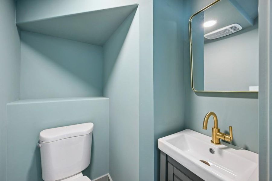 Furnished interior view inside a new home in , Atlanta (Image 10). Furnished interior view inside a new home in , Atlanta (Image 10).