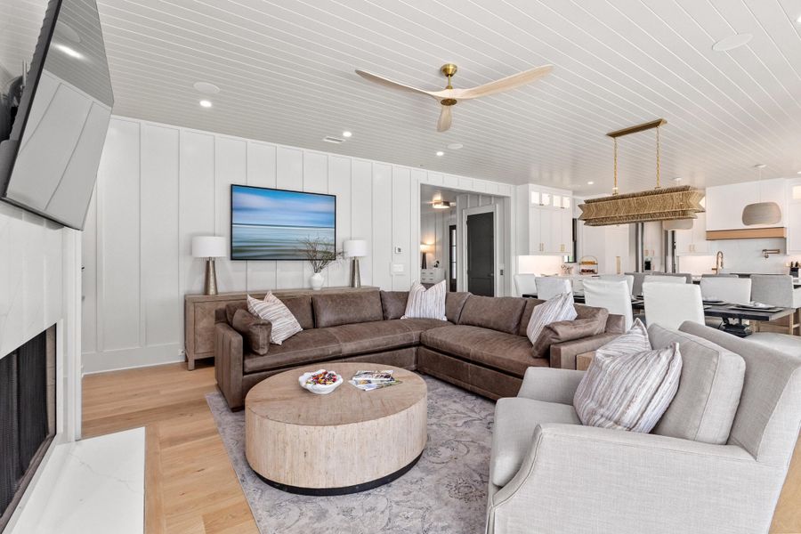 Furnished interior view inside a new home in , Sullivan's Island (Image 50). Furnished interior view inside a new home in , Sullivan's Island (Image 50).