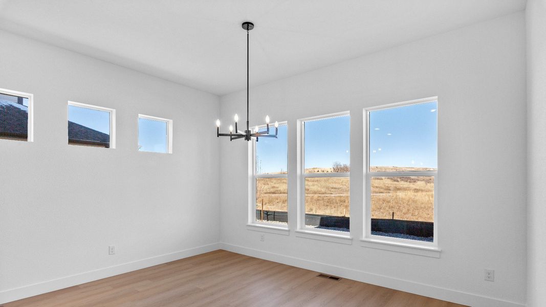 Furnished interior view inside a new home in Montaine, Castle Rock (Image 12). Furnished interior view inside a new home in Montaine, Castle Rock (Image 12).
