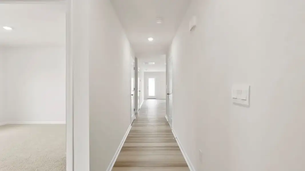 Spacious, unfurnished interior of a new home in Village Grove, Greenville (Image 16).