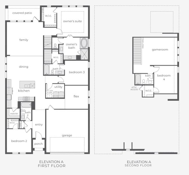 Image 18 representing the Frederic by Normandy Homes in Cross Creek Meadows 55' & 60' Series, Celina, TX. Image 18 representing the Frederic by Normandy Homes in Cross Creek Meadows 55' & 60' Series, Celina, TX.