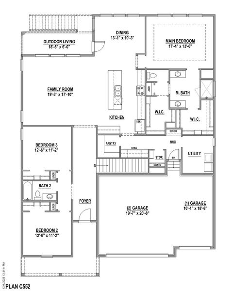 Plan C552 1st Floor