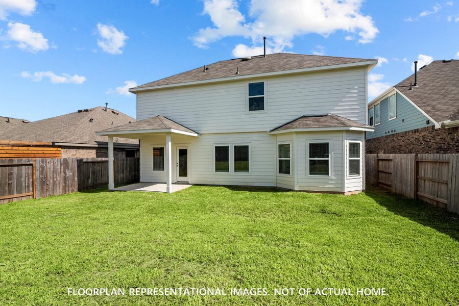 Exterior details and patio area of a home in Summerview, Fulshear (Image 3).