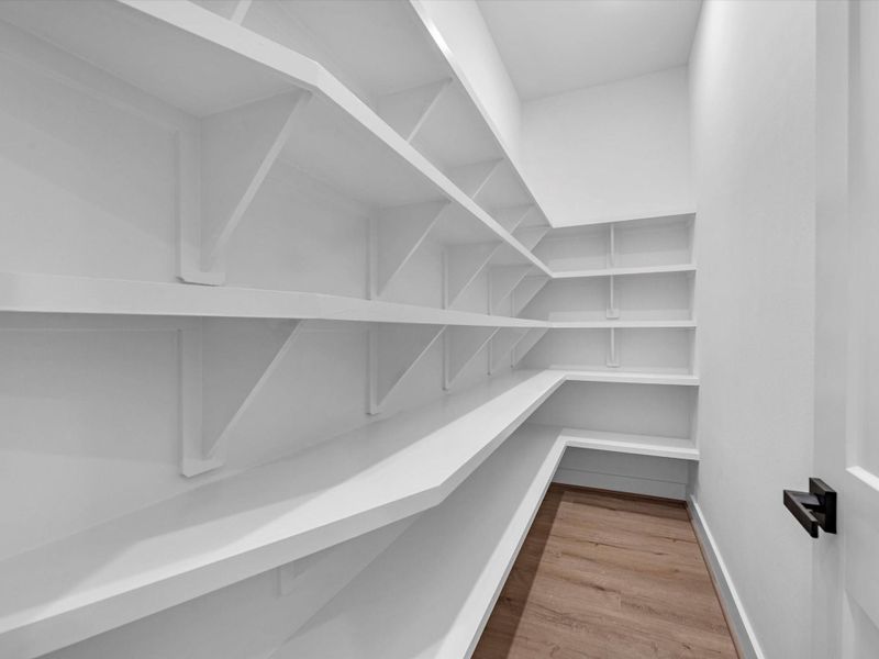 Walk-in pantry- a must have! Walk-in pantry- a must have!