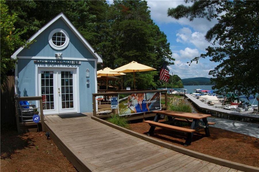 Front exterior of a new home in , Waleska, GA, highlighting curb appeal (Image 1).