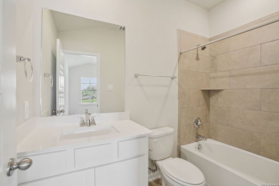 Furnished interior view inside a new home in Sagebrooke - Premier Series, San Antonio (Image 7). Furnished interior view inside a new home in Sagebrooke - Premier Series, San Antonio (Image 7).