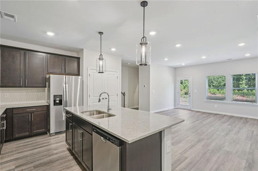 Furnished interior view inside a new home in , Conyers (Image 13). Furnished interior view inside a new home in , Conyers (Image 13).