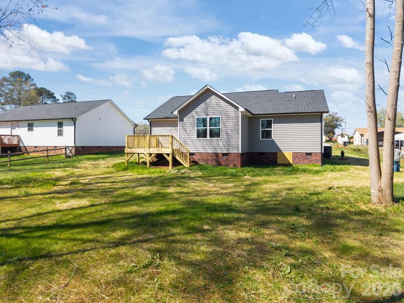 Nice half acre to enjoy