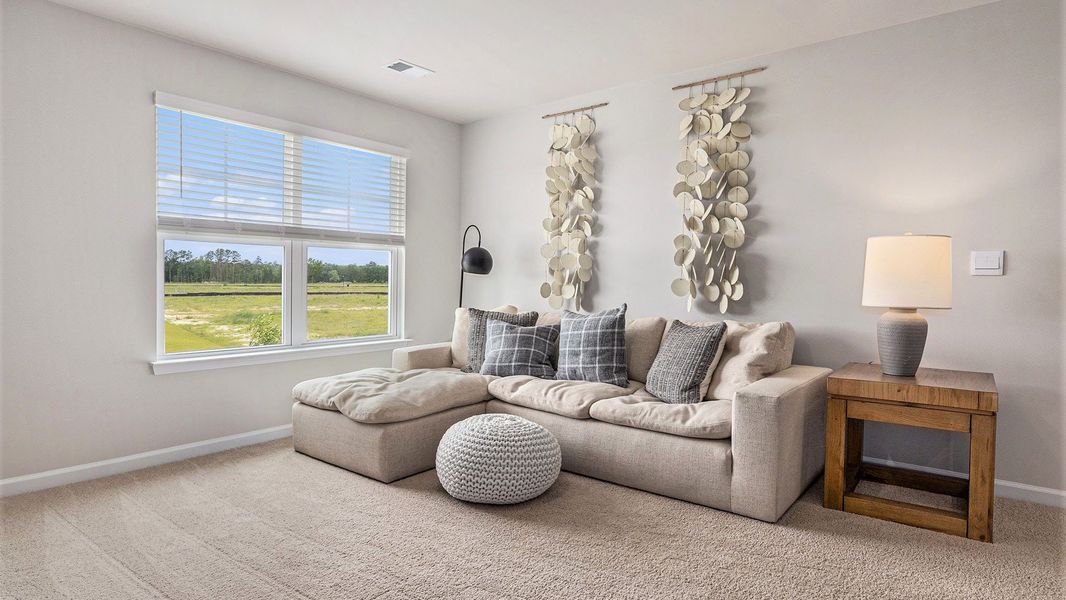 Furnished interior view inside a new home in Hunter's Branch, Hopkins (Image 15).