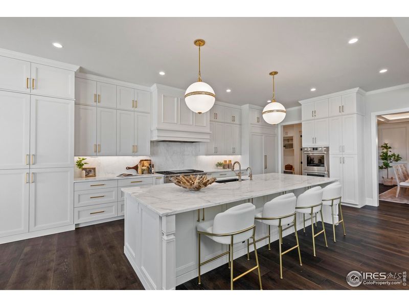 Furnished interior view inside a new home in , Fort Collins (Image 36).