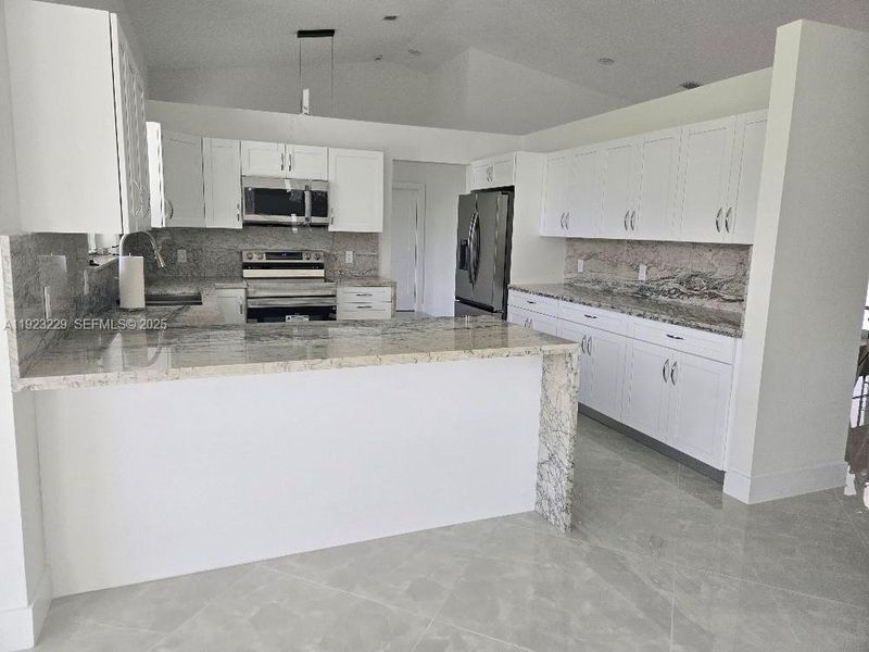 Furnished interior view inside a new home in , Miami (Image 7).