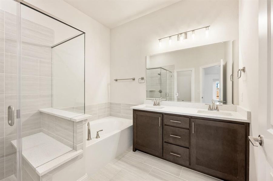 Furnished interior view inside a new home in Liberty, Melissa (Image 13).