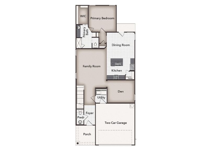 2D floor plan layout for the Applewhite Meadows 2595 by Brohn Homes in Applewhite Meadows, San Antonio, TX (Image 3). 2D floor plan layout for the Applewhite Meadows 2595 by Brohn Homes in Applewhite Meadows, San Antonio, TX (Image 3).