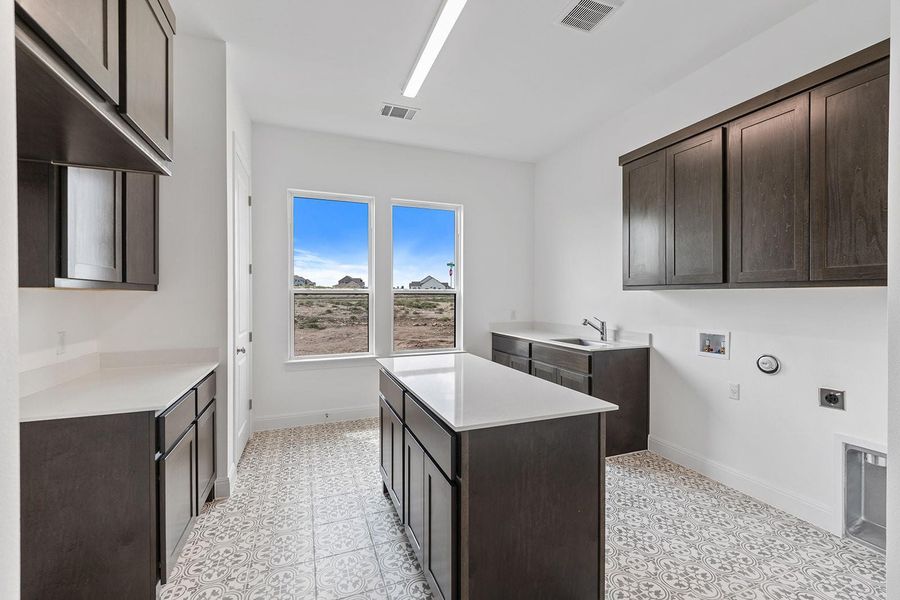 Furnished interior view inside a new home in Lariat - 80', Liberty Hill (Image 12). Furnished interior view inside a new home in Lariat - 80', Liberty Hill (Image 12).