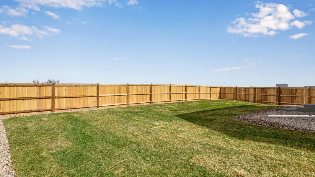 Exterior details and patio area of a home in Granary, Johnstown (Image 3).