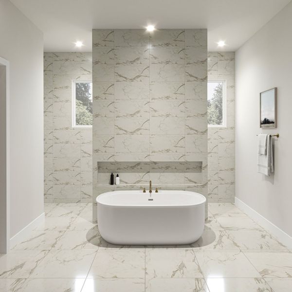 Furnished interior view inside a new home in , Dallas (Image 7).