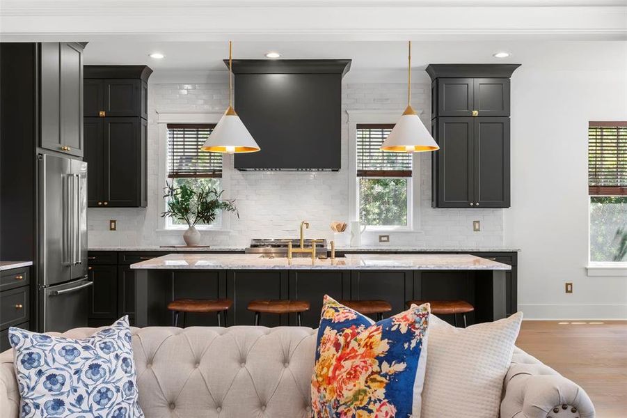 Furnished interior view inside a new home in , St. Petersburg (Image 6).