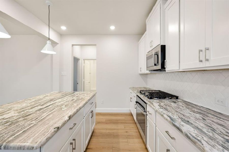 Furnished interior view inside a new home in Creekside, Royse City (Image 3).