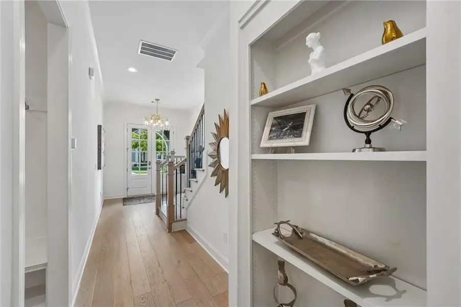 Furnished interior view inside a new home in Lakeside at River Green, Canton (Image 38).