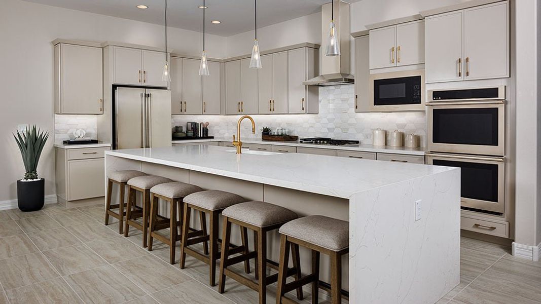 Representative furnished interior of a home built from the Everglade by Taylor Morrison in Saddleback, Peoria (Image 6).