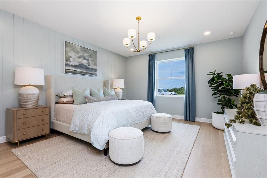 Furnished interior view inside a new home in Palmera at Wellen Park, Venice (Image 12).