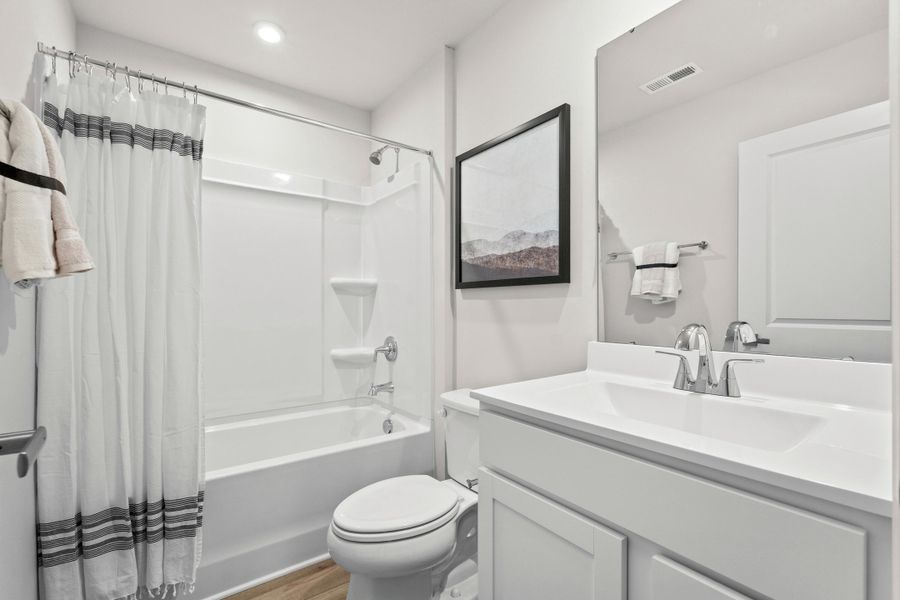 Furnished interior view inside a new home in Somerset, Santee (Image 16).