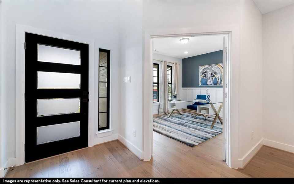 Furnished interior view inside a new home in Green Meadows, Celina (Image 21).