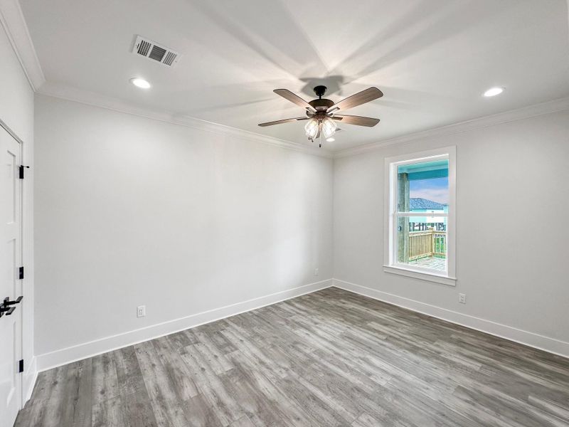Spacious, unfurnished interior of a new home in , Crystal Beach (Image 15). Spacious, unfurnished interior of a new home in , Crystal Beach (Image 15).