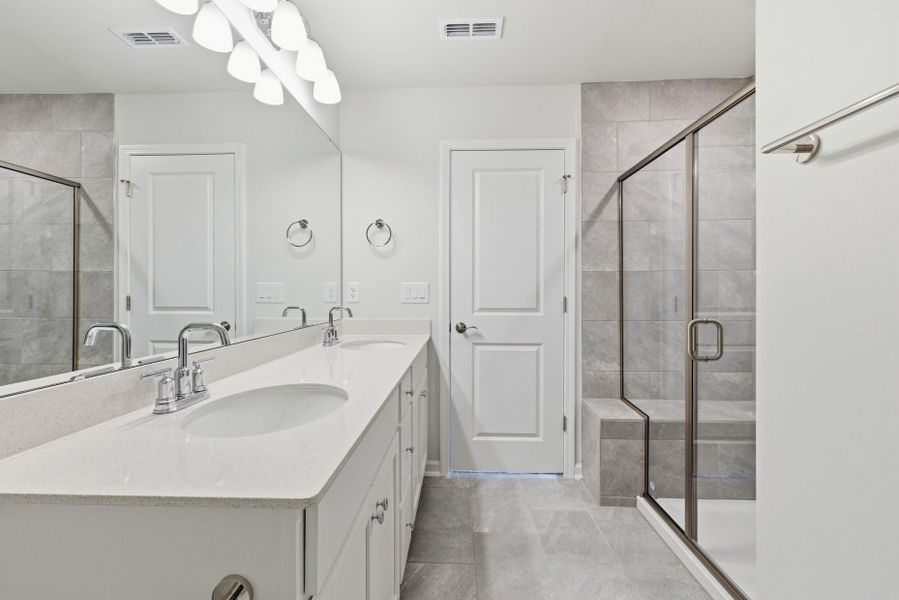 Furnished interior view inside a new home in Flemingfield, Greensboro (Image 15).