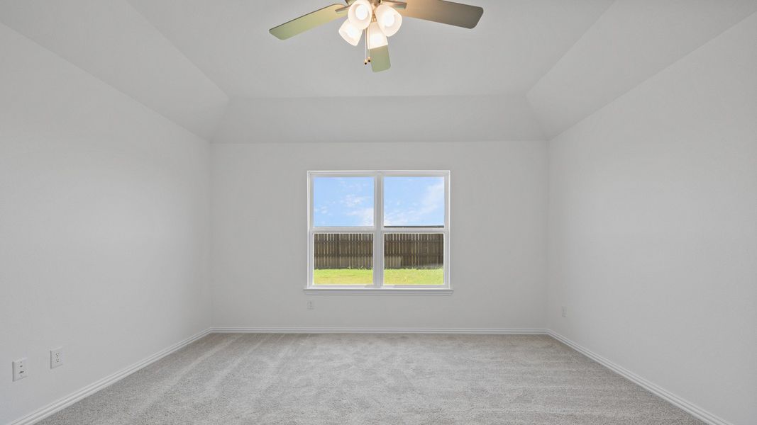 Furnished interior view inside a new home in Oakwood Estates, Waller (Image 34).