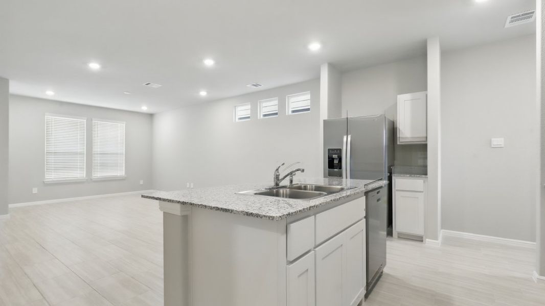 Furnished interior view inside a new home in Orchard Village, Fort Worth (Image 8). Furnished interior view inside a new home in Orchard Village, Fort Worth (Image 8).