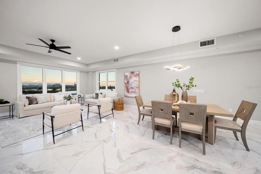 Furnished interior view inside a new home in , Clearwater (Image 12).