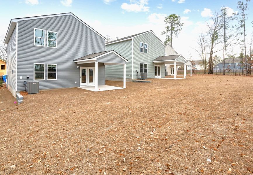 Exterior details and patio area of a home in Grand Arbor, Blythewood (Image 4). Exterior details and patio area of a home in Grand Arbor, Blythewood (Image 4).
